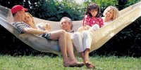 HAMAC PENTRU FAMILIE MEXICANA BEJ DESCHIS - HAMAC PENTRU FAMILIE MEXICANA BEJ DESCHIS