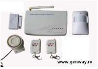 KIT ALARMA WIRELESS CU GSM AW-03GSM GENWAY - KIT ALARMA WIRELESS CU GSM AW-03GSM GENWAY