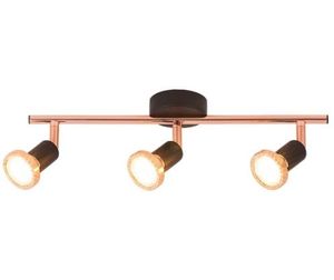 PLAFONIERA LED RABALUX VALENTINE GU10, 3 BECURI, NEGRU MAT - PLAFONIERA LED RABALUX VALENTINE GU10, 3 BECURI, NEGRU MAT