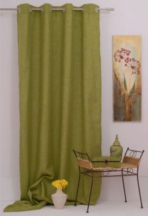 DRAPERIE COLIN VERDE 140x245 CM - DRAPERIE COLIN VERDE 140x245 CM