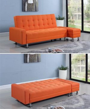 CANAPEA EXTENSIBILA MODERNA KRING DORIS, CUTIE OTTOMAN, PORTOCALIU - CANAPEA EXTENSIBILA MODERNA KRING DORIS, CUTIE OTTOMAN, PORTOCALIU