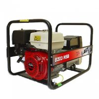 GENERATOR TRIFAZAT HONDA AGT8203HSB - GENERATOR TRIFAZAT HONDA AGT8203HSB