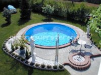 PISCINA INGROPATA HOBBY POOL MILANO 416X150 CM - PISCINA INGROPATA HOBBY POOL MILANO 416X150 CM