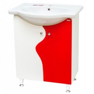 MOBILIER DE BAIE CU LAVOAR KORA RED - MOBILIER DE BAIE CU LAVOAR KORA RED