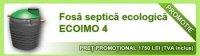 FOSA SEPTICA  ECOIMO DE 4 PERSOANE BUCURESTI PITESTI IEFTINE - FOSA SEPTICA  ECOIMO DE 4 PERSOANE BUCURESTI PITESTI IEFTINE