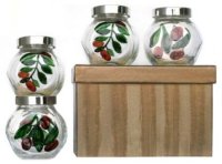 SET BORCANELE PENTRU CONDIMENTE - SET BORCANELE PENTRU CONDIMENTE
