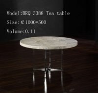 MASUTA CAFEA PIELE ALBA - BRQ-3388 - MASUTA CAFEA PIELE ALBA - BRQ-3388