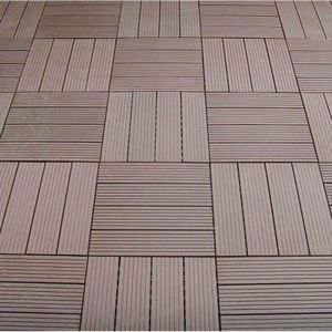 DALA TIP COMPOZIT WPC DECOLANDIA, CULOARE CAFENIU, 300X300X18 MM - DALA TIP COMPOZIT WPC DECOLANDIA, CULOARE CAFENIU, 300X300X18 MM