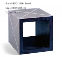 TABURET LEMN SOLID IMBRACAT IN PIELE - BRQ-3340 - TABURET LEMN SOLID IMBRACAT IN PIELE - BRQ-3340