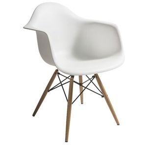 SCAUN MODERN SIGNAL MONDI EAMES ALB - SCAUN MODERN SIGNAL MONDI EAMES ALB