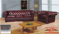 SET CANAPELE PIELE MODEL MADRIGAL F074 - SET CANAPELE PIELE MODEL MADRIGAL F074