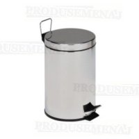 COS GUNOI CU PEDALA DE INOX 12 LITRI - COS GUNOI CU PEDALA DE INOX 12 LITRI