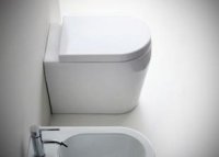 VAS WC STATIV NERO CERAMICA GENESI FABRICAT IN ITALIA - VAS WC STATIV NERO CERAMICA GENESI FABRICAT IN ITALIA