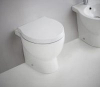 VAS WC STATIV NERO CERAMICA SOFT FABRICAT IN ITALIA - VAS WC STATIV NERO CERAMICA SOFT FABRICAT IN ITALIA