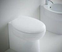 VAS WC STATIV NERO CERAMICA ICEBERG FABRICAT IN ITALIA - VAS WC STATIV NERO CERAMICA ICEBERG FABRICAT IN ITALIA