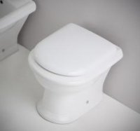 VAS WC STATIV NERO CERAMICA CLASSIC FABRICAT IN ITALIA - VAS WC STATIV NERO CERAMICA CLASSIC FABRICAT IN ITALIA