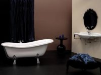CADA CERAMICA ESEDRA MAYFAIR CU SUPORTI DIN CROM SAU BRONZ FABRICATA IN ITALIA - CADA CERAMICA ESEDRA MAYFAIR CU SUPORTI DIN CROM SAU BRONZ FABRICATA IN ITALIA