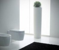 VAS WC SUSPENDAT NERO CERAMICA GENESI FABRICAT IN ITALIA - VAS WC SUSPENDAT NERO CERAMICA GENESI FABRICAT IN ITALIA