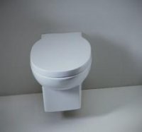 VAS WC SUSPENDAT NERO CERAMICA BIANCA FABRICAT IN ITALIA - VAS WC SUSPENDAT NERO CERAMICA BIANCA FABRICAT IN ITALIA