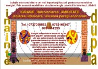 HIDROIZOLAREA, ANTIIGRASIE, MOLD REMOVAL, IGRASIE, IGRASIA, UMIDITATE, IZOLARE ULTERIOARA - HIDROIZOLAREA, ANTIIGRASIE, MOLD REMOVAL, IGRASIE, IGRASIA, UMIDITATE, IZOLARE ULTERIOARA