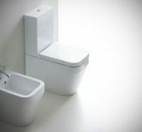 VAS WC STATIV MONOBLOC NERO CERAMICA ALISEO FABRICAT IN ITALIA - VAS WC STATIV MONOBLOC NERO CERAMICA ALISEO FABRICAT IN ITALIA