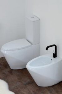 VAS WC MONOBLOC CERAMICA ESEDRA BASIC FABRICAT IN ITALIA - VAS WC MONOBLOC CERAMICA ESEDRA BASIC FABRICAT IN ITALIA