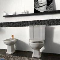 VAS WC MONOBLOC CERAMICA VITRUVIT ALBANO FABRICAT IN ITALIA - VAS WC MONOBLOC CERAMICA VITRUVIT ALBANO FABRICAT IN ITALIA