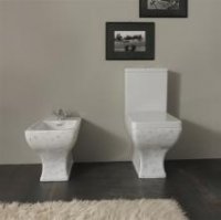 VAS WC MONOBLOC CERAMICA VITRUVIT DORIAN FABRICAT IN ITALIA - VAS WC MONOBLOC CERAMICA VITRUVIT DORIAN FABRICAT IN ITALIA