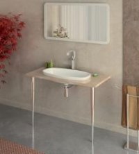 LAVOAR INCASTRAT VALDAMA GRACE 54/75 CM FABRICAT IN ITALIA - LAVOAR INCASTRAT VALDAMA GRACE 54/75 CM FABRICAT IN ITALIA