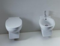 SET DE BAIE NEROCERAMICA BIANCA SUSPENDAT FABRICAT IN ITALIA - SET DE BAIE NEROCERAMICA BIANCA SUSPENDAT FABRICAT IN ITALIA