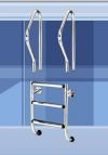 SCARA BORA BORA DE INOX DIN 2 BUCATI / 4 TREPTE - SCARA BORA BORA DE INOX DIN 2 BUCATI / 4 TREPTE