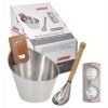 SET ACCESORII SAUNA DIN INOX - SET ACCESORII SAUNA DIN INOX