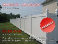 GARD DIN PVC, MODEL COLORADO PROMOTIE - GARD DIN PVC, MODEL COLORADO PROMOTIE