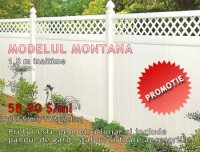 GARD DIN PVC, MODEL MONTANA, PROMOTIE - GARD DIN PVC, MODEL MONTANA, PROMOTIE