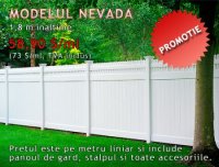 GARD DIN PVC, MODEL NEVADA, PROMOTIE - GARD DIN PVC, MODEL NEVADA, PROMOTIE