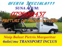 TRANSPORT NISIP, BALAST 54542