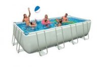 PISCINA INTEX ULTRA FRAME CU CADRU METALIC 549 X 274 X 132CM. SISTEM DE FILTRARE NISIP CUARTOS - PISCINA INTEX ULTRA FRAME CU CADRU METALIC 549 X 274 X 132CM. SISTEM DE FILTRARE NISIP CUARTOS