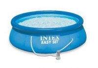 PISCINA INTEX EASY SET CU INEL GONFLABIL D=305 CM, INALTIME 76CM. SISTEM DE FILTRARE INCLUS - PISCINA INTEX EASY SET CU INEL GONFLABIL D=305 CM, INALTIME 76CM. SISTEM DE FILTRARE INCLUS