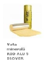 VATA MINERALA RIO ALU 5 ISOVER - VATA MINERALA RIO ALU 5 ISOVER