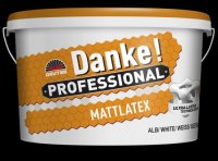 DANKE PROFESSIONAL MATTLATEX 8.5L - VOPSEA LAVABILA CAUCIUCATA - DANKE PROFESSIONAL MATTLATEX 8.5L - VOPSEA LAVABILA CAUCIUCATA