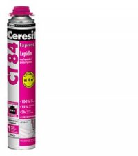 ADEZIV POLIURETANIC PENTRU POLISTIREN CERESIT CT 84 850 ML - ADEZIV POLIURETANIC PENTRU POLISTIREN CERESIT CT 84 850 ML