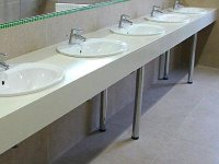 BLAT DE BAIE CU LAVOARE CERAMICE INCASTRATE PENTRU SPATII COMERCIALE - BLAT DE BAIE CU LAVOARE CERAMICE INCASTRATE PENTRU SPATII COMERCIALE