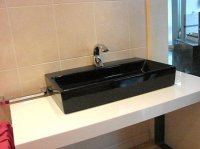 BLAT DE BAIE CU LAVOAR APLICAT DIN CERAMICA - BLAT DE BAIE CU LAVOAR APLICAT DIN CERAMICA
