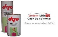 DILUANT SINTETIC PENTRU VOPSEA SI LAC, DYO, 4L - DILUANT SINTETIC PENTRU VOPSEA SI LAC, DYO, 4L