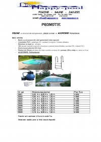 SET PISCINA  + ACOPERIRE - SET PISCINA  + ACOPERIRE