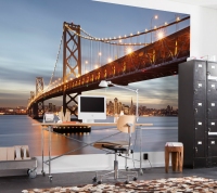 FOTOTAPET URBAN KOMAR - PODUL BAY SAN FRANCISCO - FOTOTAPET URBAN KOMAR - PODUL BAY SAN FRANCISCO