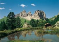 FOTOTAPET PEISAJE - DOLOMITELE ALPILOR - FOTOTAPET PEISAJE - DOLOMITELE ALPILOR