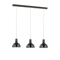 LAMPA SUSPENDATA IDEAL LUX - BENNY SB3 NEGRU - LAMPA SUSPENDATA IDEAL LUX - BENNY SB3 NEGRU