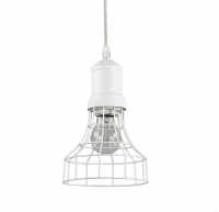 LAMPA SUSPENDATA IDEAL LUX - CAGE SP1 PLATA - LAMPA SUSPENDATA IDEAL LUX - CAGE SP1 PLATA