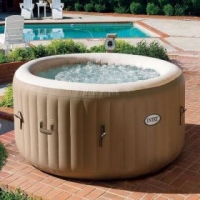 PISCINA JACUZZI GONFLABIL INTEX PURESPA BUBBLE MASSAGE 28404 - PISCINA JACUZZI GONFLABIL INTEX PURESPA BUBBLE MASSAGE 28404